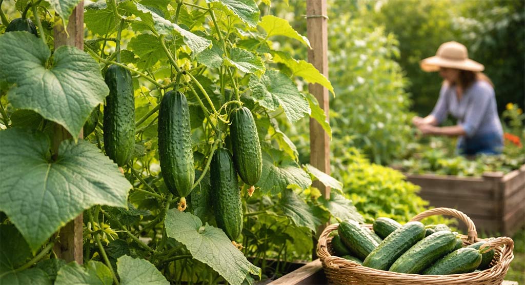 Buy Native Cucumber Seeds for pure Cucumber with Home Gardening