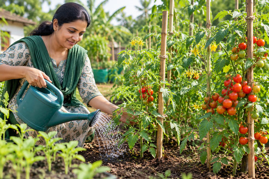 Cherry Tomatoes as a Decoration for the Kitchen Garden; Buy Cherry Tomato Seeds