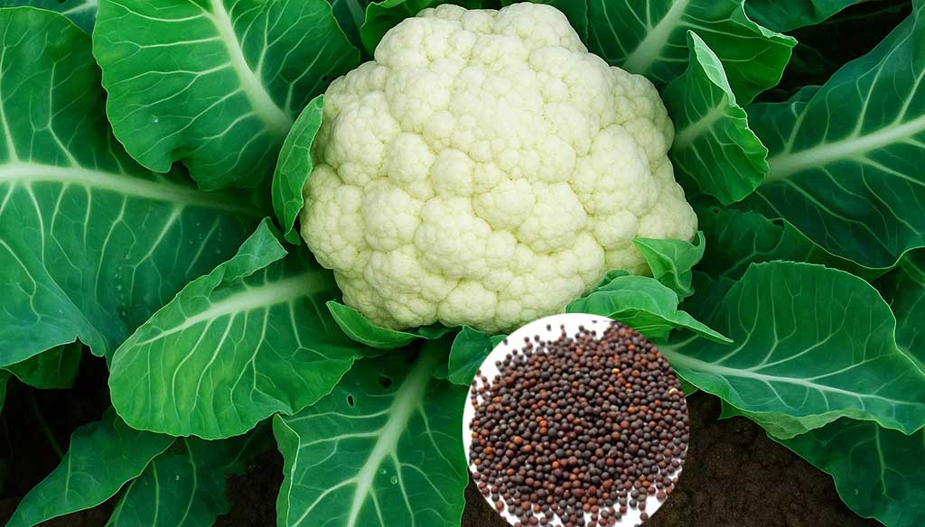 Growing Cauliflower in Home Garden is Easy in Kerala – Buy Cauliflower Seeds Online