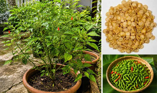 Bird’s Eye Chilli (Kanthari)– Grow During Rainy Season for high yield | Buy Seeds Online