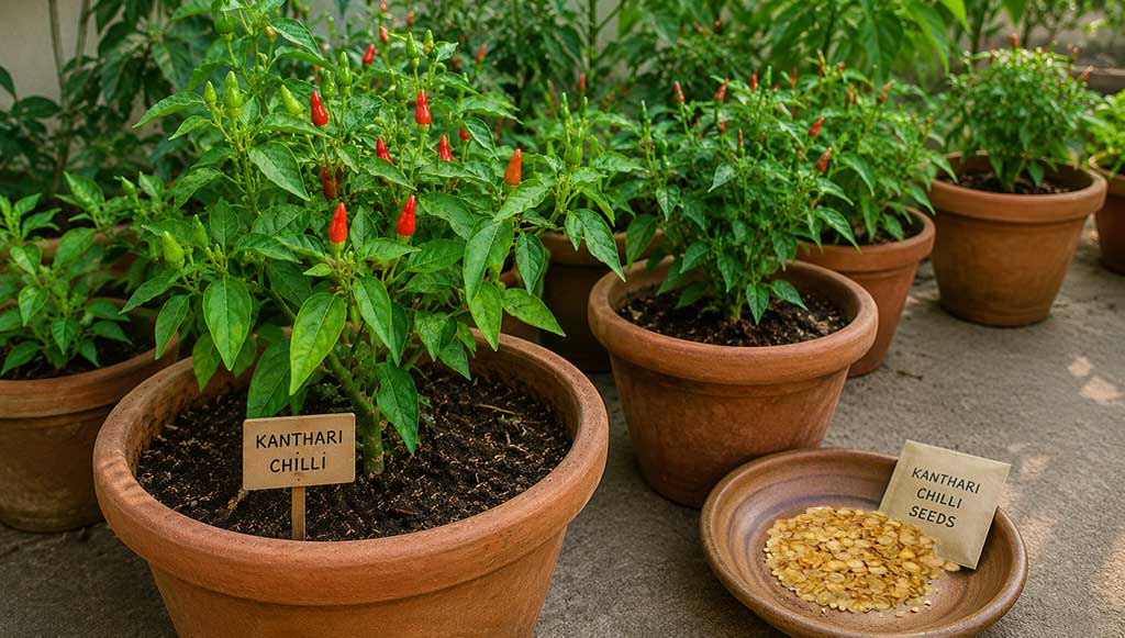 Kanthari Chilli – Sow in Monsoon, Harvest in Onam | Buy Premium Kanthari Chilli Seeds