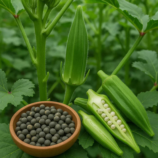 Ladies Finger (Okra) Cultivation very easy in the Monsoon – Grow Fresh Veggies in Your Kitchen Garden, Buy Seeds Online