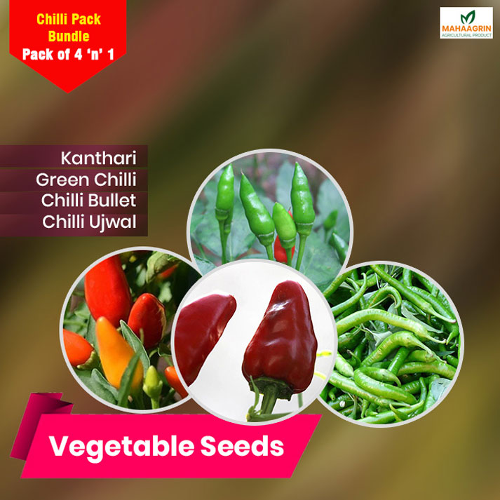 Chilli Categorized Chilli Bundle 4 'n' 1 Pack – Mahaagrin